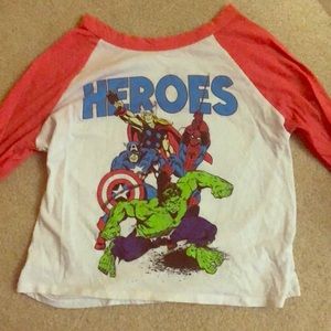 Avengers Baseball Tee